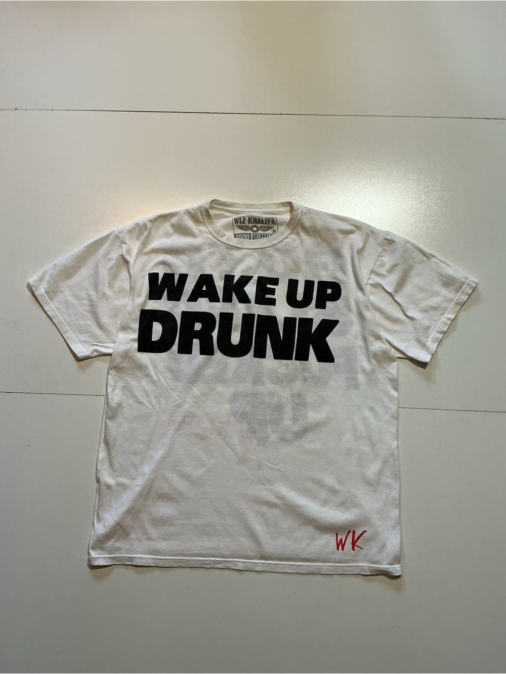 Wiz Khalifa Wake Up Drunk Go To Sleep Fu**ed Up TGOD Official Merch T-Shirt
